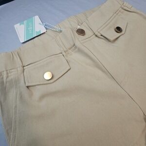 UMGEE Women's Large Tan Pull-on Skinny Leg Jegging Pants NWT L614
